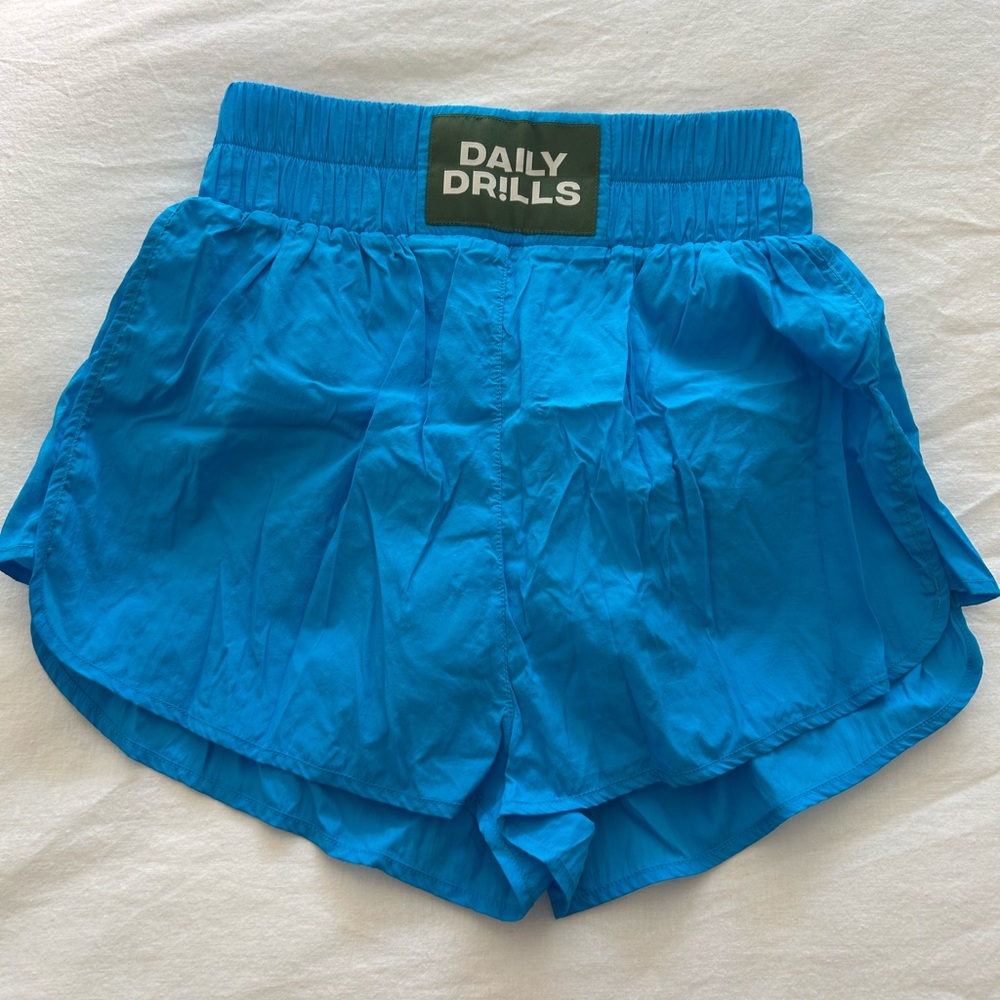 Daily Drills Vibrant Blue Athletic Shorts